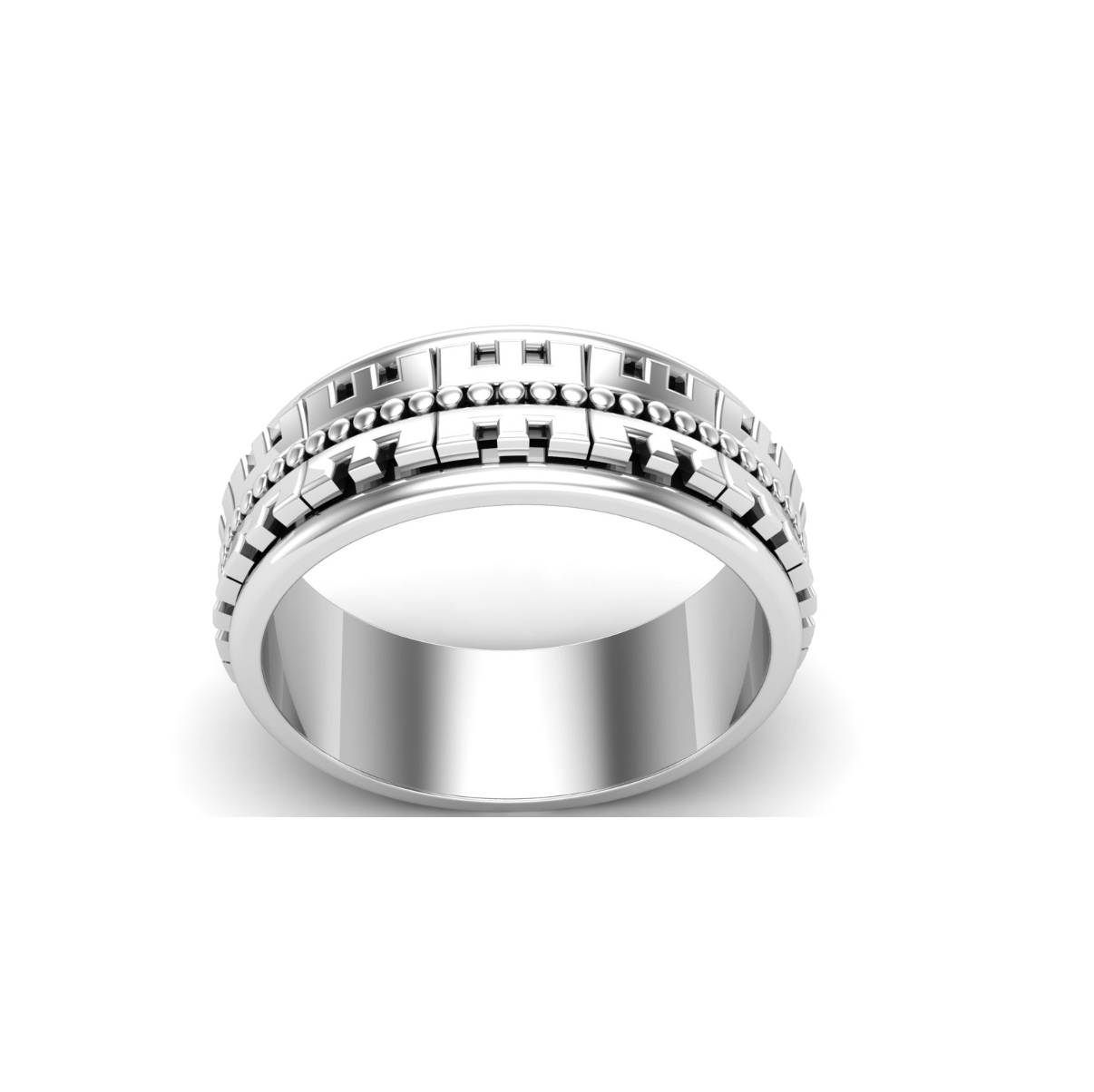 Bague anneau argent Helicia